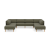Moss Green - Performance Flatweave