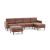 Chestnut - Top Grain Leather