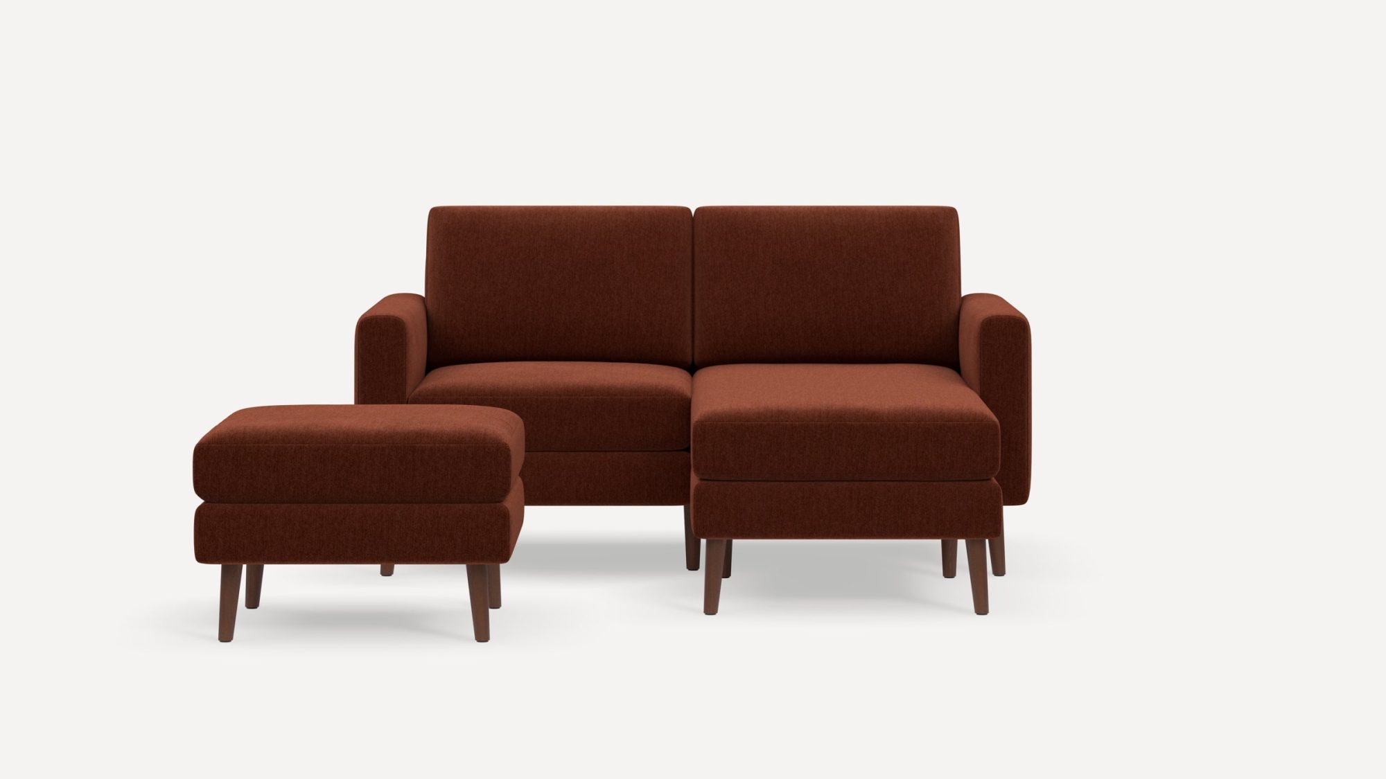 Nomad Loveseat with Chaise and Ottoman