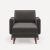 Heather Charcoal - Performance Chenille