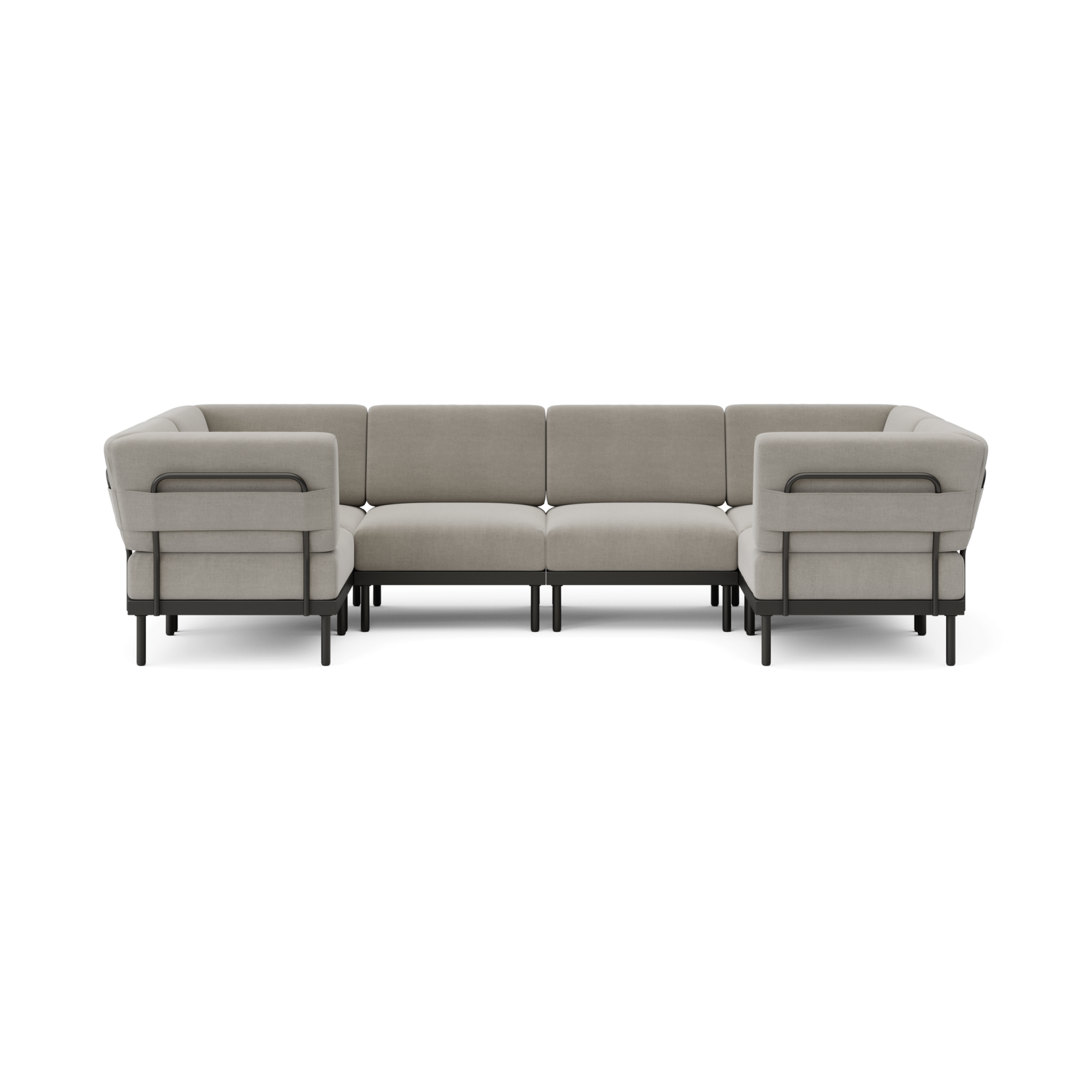 Relay Outdoor 6-Piece U Sectional